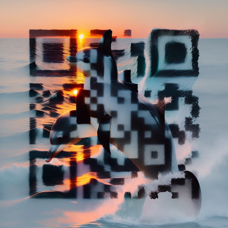 Dolphins QR Code