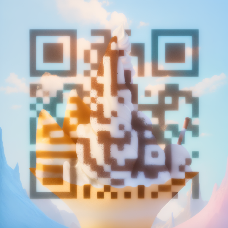 Ice Cream QR Code