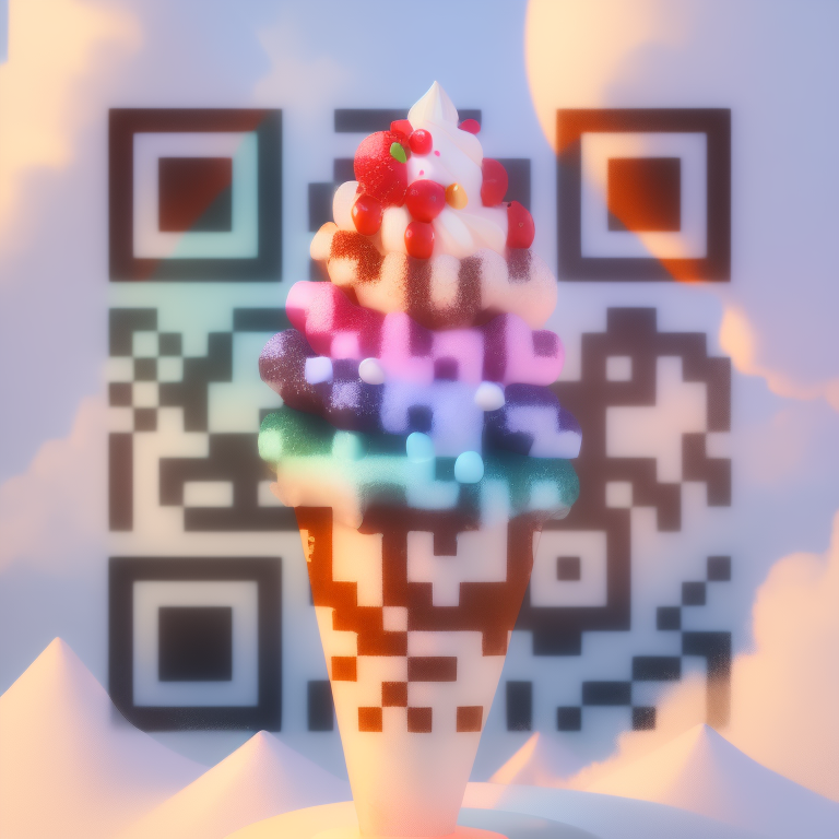 Ice Cream Alternative QR Code